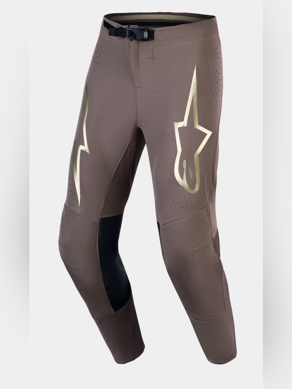 Alpinestars Limited Edition Supertech Pants - Air Gold Size 32 Earth Brown/Gold